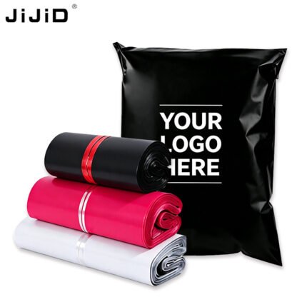 JIJID Custom Poly Mailer Bags | Self-Sealing Shipping Envelopes | Waterproof Courier Bags in Custom Sizes & Colors